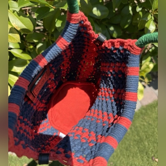 Clare V Betty Bag top handles crochet D rings - Picture 12 of 14